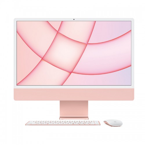 Desktop - Apple iMac 24 2021 (Apple M1 / 8GB / SSD256GB / 24" Retina / PINK)